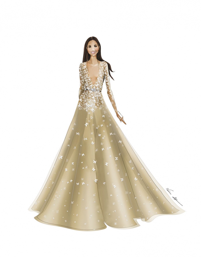 'The Royal Wedding: Meghan Markle Wedding Dress Sketches' Image #2