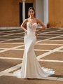 ValStefani RAMONA Sultry Strapless Sweetheart with Illusion Inset Drop Waist Mermaid Bridal Gown