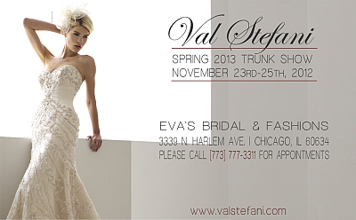 Val Stefani News - 2012, 6 November