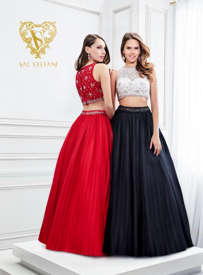 Two Piece Prom Dresses | Trend Alert & Style Inspiration | Val Stefani Blog