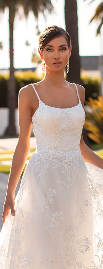 The Latest Wedding Gown Neckline Trends