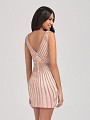 Val Stefani Cocktail 3387RK short sheath evening dress with figure-flattering beading that accentuates your curves Val Stefani Cocktail 3387RK short sheath evening dress with figure-flattering beading that accentuates your curves