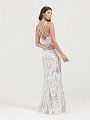 ValStefani 3412RG elegant formal dress with sparkling sequin print ValStefani 3412RG elegant formal dress with sparkling sequin print