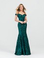 ValStefani 3497RB embroidered sequin off-the-shoulder mermaid gown in green ValStefani 3497RB embroidered sequin off-the-shoulder mermaid gown in green
