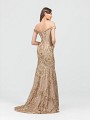 ValStefani 3497RB formal off-the-shoulder mermaid gown with sequin print and kick train ValStefani 3497RB formal off-the-shoulder mermaid gown with sequin print and kick train