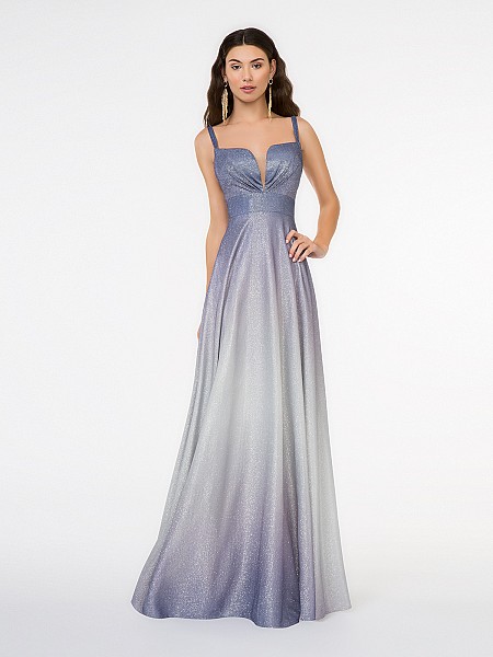 Style 3675RW sweetheart with illusion inset floor length ombre lilac iridescent satin A-line floor length gown Style 3675RW sweetheart with illusion inset floor length ombre lilac iridescent satin A-line floor length gown