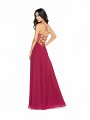 ValStefani 3713RY fancy floor length wine dress with natural waistline ValStefani 3713RY fancy floor length wine dress with natural waistline