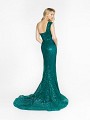 ValStefani 3723RG elegant emerald mermaid dress with kick train ValStefani 3723RG elegant emerald mermaid dress with kick train