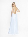 ValStefani 3733RA trendy white floor length prom dress with natural waistline ValStefani 3733RA trendy white floor length prom dress with natural waistline