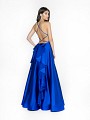 ValStefani 3739RA royal blue prom dress with cascade along back skirt ValStefani 3739RA royal blue prom dress with cascade along back skirt