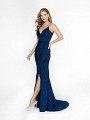 ValStefani 3745RE navy sheath with wrap skirt dress available in plus sizes ValStefani 3745RE navy sheath with wrap skirt dress available in plus sizes