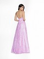 ValStefani 3747RY stylish pink formal dress with natural waistline and sequins ValStefani 3747RY stylish pink formal dress with natural waistline and sequins