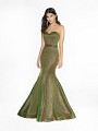 ValStefani 3751RK green dress with sweetheart neckline available in plus sizes