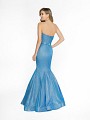 ValStefani 3751RK cute blue iridescent mikiado prom dress with open back 