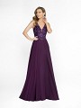 ValStefani 3752RG purple a-line dress with deep v-neck neckline and illusion inset ValStefani 3752RG purple a-line dress with deep v-neck neckline and illusion inset
