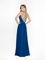 ValStefani 3753RE trendy navy formal gown with strappy back ValStefani 3753RE trendy navy formal gown with strappy back