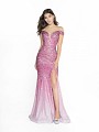 ValStefani 3760RB fancy mermaid dusty pink and silver off the shoulder dress ValStefani 3760RB fancy mermaid dusty pink and silver off the shoulder dress