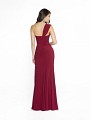 ValStefani 3769RW trendy floor length wine dress with natural waistline ValStefani 3769RW trendy floor length wine dress with natural waistline