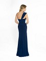 ValStefani 3769RW fashionable one shoulder jersey navy dress ValStefani 3769RW fashionable one shoulder jersey navy dress