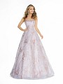 ValStefani 3771RA sparkling full a-line dusty pink dress with ab rhinestones ValStefani 3771RA sparkling full a-line dusty pink dress with ab rhinestones