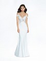 ValStefani 3772RW elegant unlined ivory formal dress with deep sweetheart neckline ValStefani 3772RW elegant unlined ivory formal dress with deep sweetheart neckline