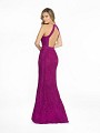 ValStefani purple and purple floor length dress with natural waistline