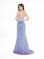 ValStefani 3778RB lavender dress with crystals, rhinestones, gems and natural waistline ValStefani 3778RB lavender dress with crystals, rhinestones, gems and natural waistline