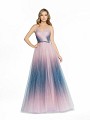 ValStefani 3782RB fashionable pink and navy dress with surplice v-neck neckline ValStefani 3782RB fashionable pink and navy dress with surplice v-neck neckline