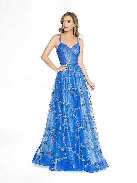 ValStefani 3786RD royal blue a-line dress with sweetheart neckline and straps ValStefani 3786RD royal blue a-line dress with sweetheart neckline and straps