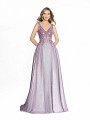 ValStefani 3796RB wine a-line dress with deep sweetheart neckline with illusion inset ValStefani 3796RB wine a-line dress with deep sweetheart neckline with illusion inset