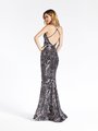 Val Stefani 3921RG strappy open back figure-flattering mermaid with beaded belt and horsehair trimmed kick train Val Stefani 3921RG strappy open back figure-flattering mermaid with beaded belt and horsehair trimmed kick train