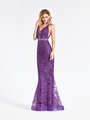 ValStefani 3940RD dazzling purple glitter print net mermaid with deep sweetheart and illusion insets at side bodice ValStefani 3940RD dazzling purple glitter print net mermaid with deep sweetheart and illusion insets at side bodice