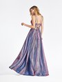 ValStefani 3944RW eye-catching open back with lace-up tie flowing floor length A-line ValStefani 3944RW eye-catching open back with lace-up tie flowing floor length A-line