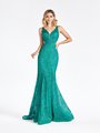 Val Stefani 3952RB elegant emerald glitter print net mermaid prom dress with deep sweetheart neckline with illusion inset Val Stefani 3952RB elegant emerald glitter print net mermaid prom dress with deep sweetheart neckline with illusion inset