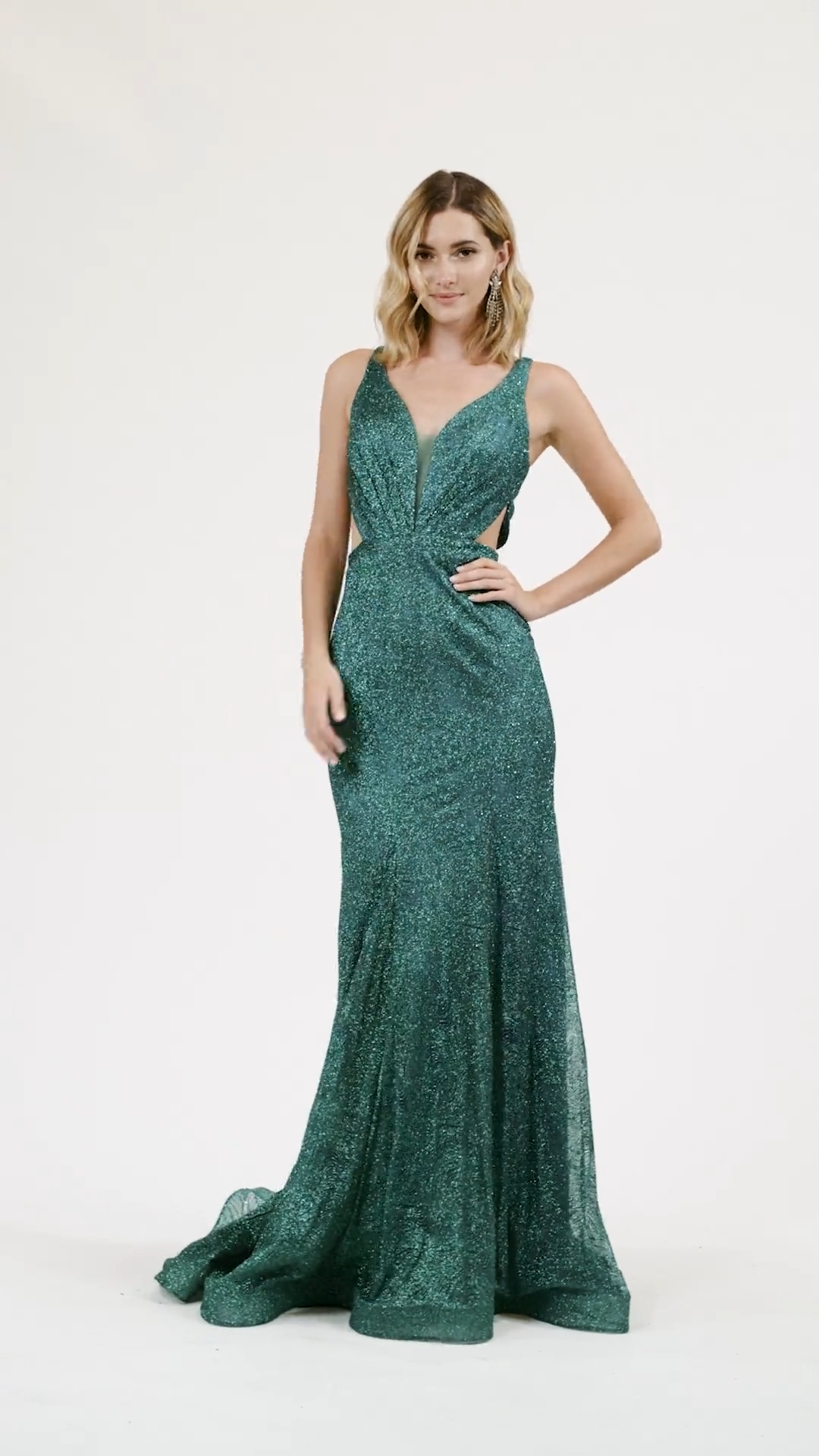 Val Stefani 3952RB fun and flirty glitter print net with deep sweetheart and keyhole back mermaid prom dress with kick train Val Stefani 3952RB fun and flirty glitter print net with deep sweetheart and keyhole back mermaid prom dress with kick train