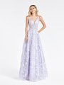 Val Stefani 3970RD floor length lilac A-line in embroidery floral lace and sparkle tulle unlined sweetheart bodice Val Stefani 3970RD floor length lilac A-line in embroidery floral lace and sparkle tulle unlined sweetheart bodice