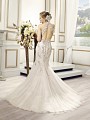 Val Stefani ANJA style D8089 sexy low open back mermaid bridal gown with racerback straps Val Stefani ANJA style D8089 sexy low open back mermaid bridal gown with racerback straps