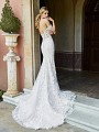 ValStefani AMALFI vintage inspired beaded lace mermaid gown with semi-catherdal train ValStefani AMALFI vintage inspired beaded lace mermaid gown with semi-catherdal train