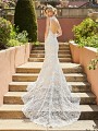 ValStefani CADENZA Embroidered lace mermaid wedding dress with sexy open back & dramatic chapel train ValStefani CADENZA Embroidered lace mermaid wedding dress with sexy open back & dramatic chapel train