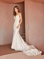 Val Stefani ARIETTA lavish beaded lace over sequin net mermaid bridal gown with semi-cathedral train Val Stefani ARIETTA lavish beaded lace over sequin net mermaid bridal gown with semi-cathedral train