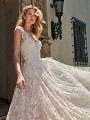 ValStefani ORION brushed shimmer a-line tulle wedding dress ValStefani ORION brushed shimmer a-line tulle wedding dress
