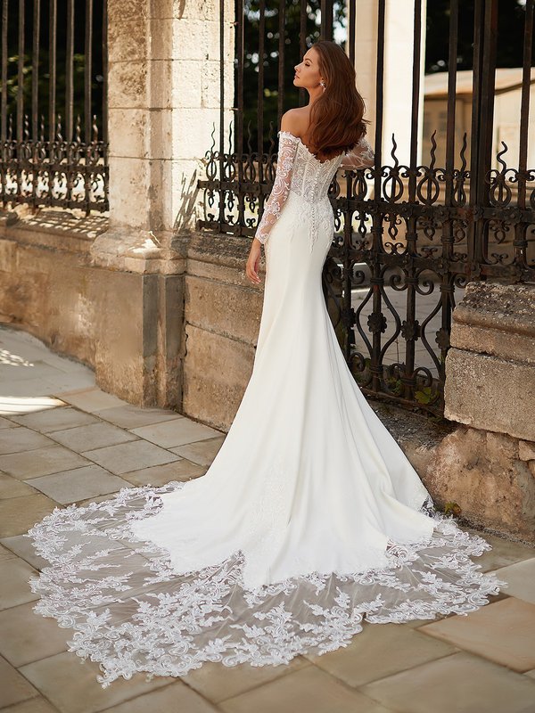 ValStefani WINDSOR low back bridal gowns and beautiful back wedding dresses