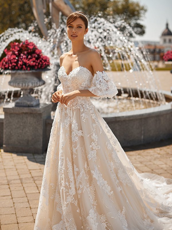 ValStefani ALHAMBRA couture high quality silk wedding dresses