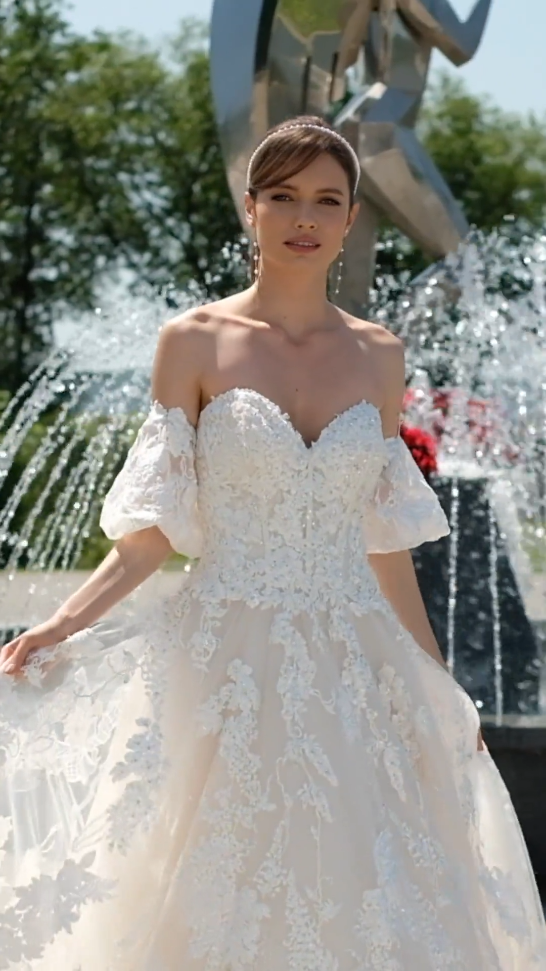 ValStefani ALHAMBRA lavish designer wedding dresses for the fancy bride