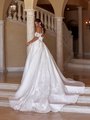 ValStefani TOPAZ Lace Appliques and Organza Open Back Ball Gown with Chapel Train ValStefani TOPAZ Lace Appliques and Organza Open Back Ball Gown with Chapel Train