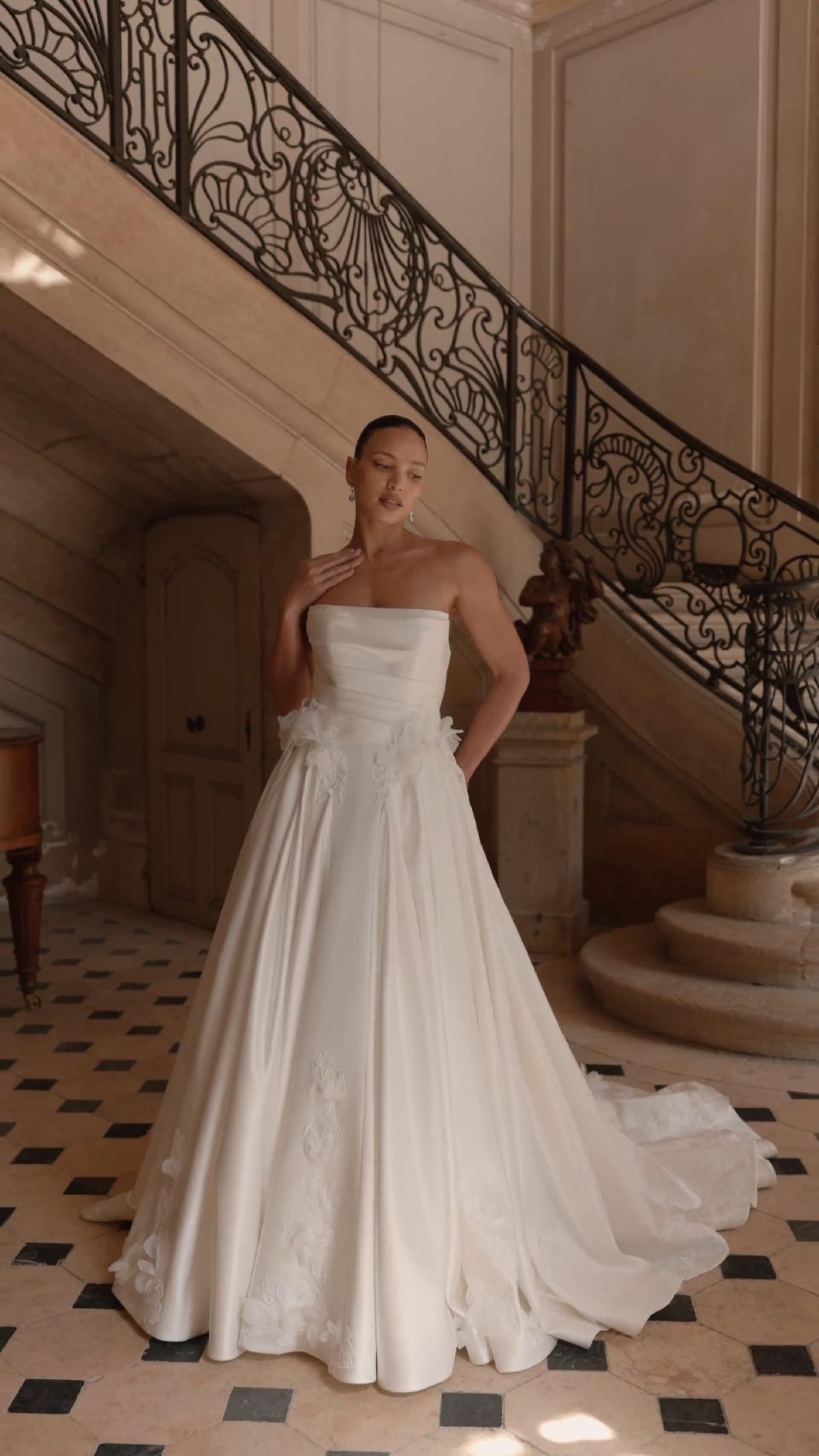 ValStefani SOLENE lavish designer wedding dresses for the fancy bride