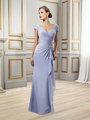 Val Stefani Celebrations MB7501 curve-enhancing mother of the bride gown with asymmetric waist Val Stefani Celebrations MB7501 curve-enhancing mother of the bride gown with asymmetric waist