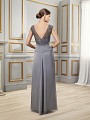 Val Stefani Celebrations MB7517 curvy natural waist formal gown with deep V-back Val Stefani Celebrations MB7517 curvy natural waist formal gown with deep V-back
