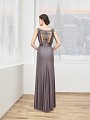 Val Stefani Celebrations MB7601 stunning illusion back mother of the bride gown with draped straps Val Stefani Celebrations MB7601 stunning illusion back mother of the bride gown with draped straps