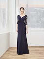 Val Stefani Celebrations MB7602 illusion 3/4 sleeves mother of the bride gown for winter wedding Val Stefani Celebrations MB7602 illusion 3/4 sleeves mother of the bride gown for winter wedding